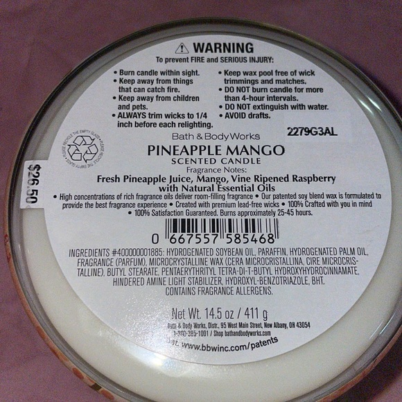 B&BW Pineapple Orange Mango set - Picture 4 of 5